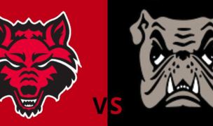 Big game between Arkansas State and Adrian.