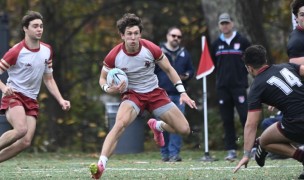 BC found a way through UMass's defense. Photo @CoolRugbyPhotos.