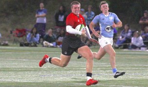 A good night for Belmont Abbey and center Oli Fussell.