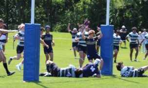 Belmont Shore scores at the National Championships. Alex Goff photo.