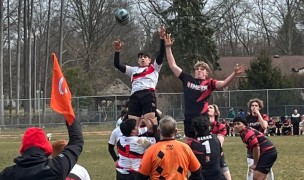 Morris and Berks at the lineout.