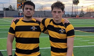 Bishop O'Dowd's top players Latu and Lewis.