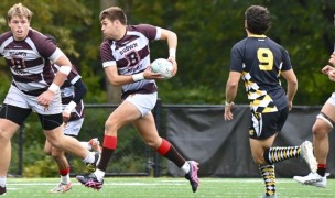 Brown vs AIC in 2024. Photo @CoolRugbyPhotos.