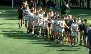 Cal and Army shake hands: Screengrab from stream.