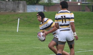 Cal's Ran Santos starts at flyhalf for the USA U23s. Photo Jeremy Hampton.
