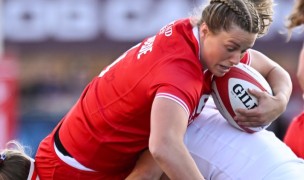 Sophie de Goede was outstanding for Canada. Photo Rugby Canada.