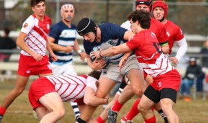 CBA in blue vs Fairfield Prep in red. Photo Larry Levanti. 