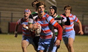 Action from an earlier game this season. Charlotte Catholic keeps winning. Photo Shannon Virtue.
