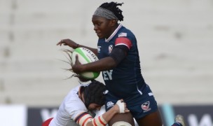 Cheta Emba and the USA Women look to improve this week. Photo FER.
