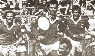 Clarence Culpepper in support while playing for the USA Cougars, a team he captained. Photo Rugby Magazine.