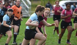 Columbia or Vassar are both chasing UW-Eau-Claire ... and maybe GVSU? Photo Columbia Women's Rugby.