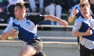 Air Force won a thriller. Photo Calder Cahill.