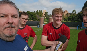 Alex Goff interviews Central Washington players in Southern California. CWU men's & women's rugby is no longer school supported.