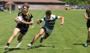 One of our better photos from the Boys HS National Championships last spring. Danville going in for the try. Alex Goff photo.