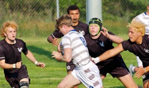 DCC vs West Ottawa in the Rugby Michigan final. Photo Nick Oleksinski 
