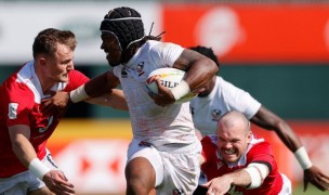 Kevon Williams captained the side and led by example. Mike Lee - KLC fotos for World Rugby.