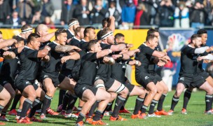 No strangers to the USA, the All Blacks played the USA in 2014 in Chicago. Photo David Barpal.