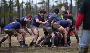 Bixby looked very good last week in the mud. Photo Bixby Rugby.