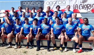 The Eagle Impact Rugby Academy team for Spain 2022.