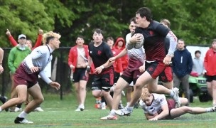 Thanks a lot Fairfield Prep for making it all even MORE complicated. Photo @CoolRugbyPhotos.