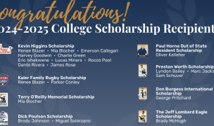 Two student-athletes received two scholarships, and 17 more receive additional scholarships.