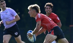 Greenwich flyhalf Ignacio Piccione logged 15 points for Greenwich. Photo by @CoolRugbyPhotos. 