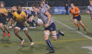 Georgetown's Braeden Mahoney charges on Craig Rowlings photo.