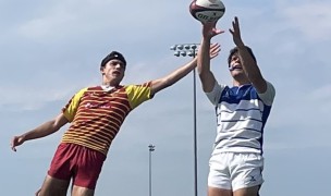 GVSU wins a lineout.