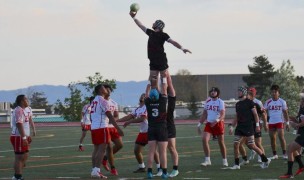 Herriman's Holden McKell dominated the lineout. Photo Travis Watson. 