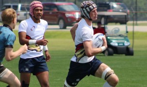 Herriman just gets away from St. Martin's. Alex Goff photo.