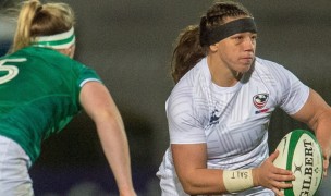 Hope Rogers vs Ireland in 2021. Ian Muir photo.