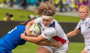 Hope Rogers makes gains vs Italy. She returns to face Japan.