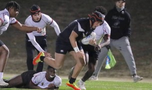 Three tries from Hough hooker Colby Marr. Photo Craig Frederick.