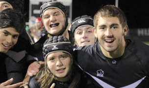 Hough players are all smiles. Craig Frederick photo.