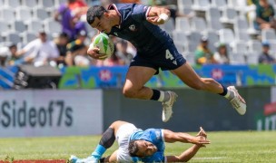 How high can the USA men jump? Alex Ho photo.