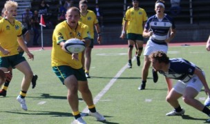 Cal Poly Humboldt began their national small college title defense in a non-conference game vs Nevada. Alex Goff photo.