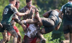 Just relish the mud from Indiana vs Michigan State last week. Andy Marsh photo.