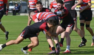 IUP vs NC State in the 2022 Men's D2 semis. Olly Laseinde photo.