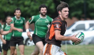 Jake Kubicki on the run for Bowling Green. Roger Mazzarella photo.