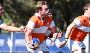 Jaxon Stokley looking to pass for SHSU. Troy Tanzer photo.