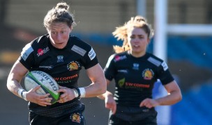 Kate Zackary has shown she can run. Photo Exeter Chiefs.