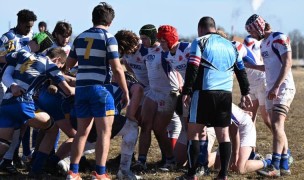 KC Jr. Blues, in blue, saw their forwards take charge against Bixby.