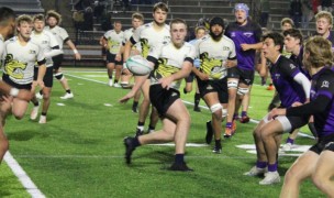 Lindenwood moves the ball. Alex Goff photo.