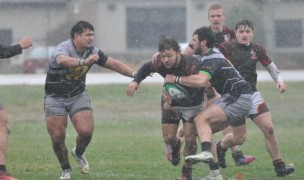 BGSU vs WMU in the snow. Roger Mozzarella photo.