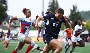 Ilona Maher returns with the USA team. Mike Lee KLC fotos for World Rugby.