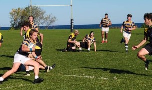 Marquette vs Northern Michigan on the banks of Lake Michigan. Photo courtesy Badger Kings.