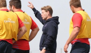 Mike Tolkin coaching with the USA National Team in 2015. David Barpal photo.