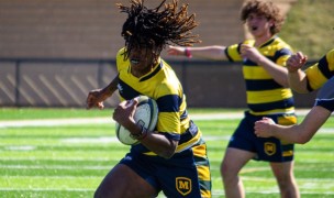 Archbishop Moeller in action at the Lindenwood tournament. Photo Isabella Agostini.