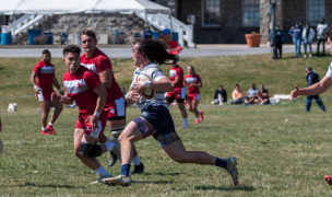 Mount St. Mary's beat Southern Virginia. Photo Mike Miller for MSM Rugby.