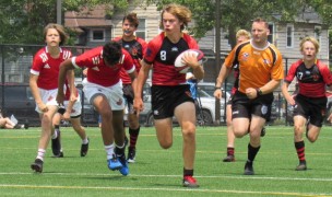 San Diego showcased some great rugby, but didn't make the semis because of a 7-5 result in another game. Alex Goff photo.